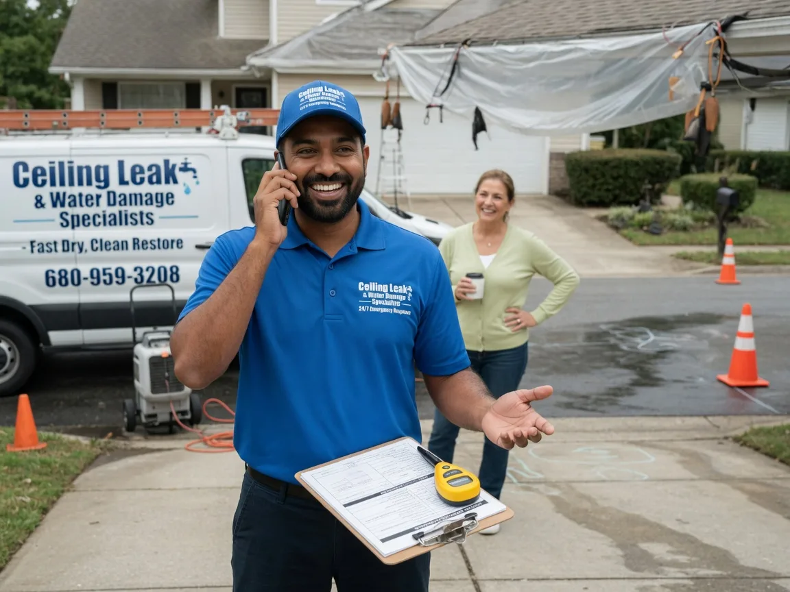 Ceiling Leak Cleanup Wallingford, CT FAQs